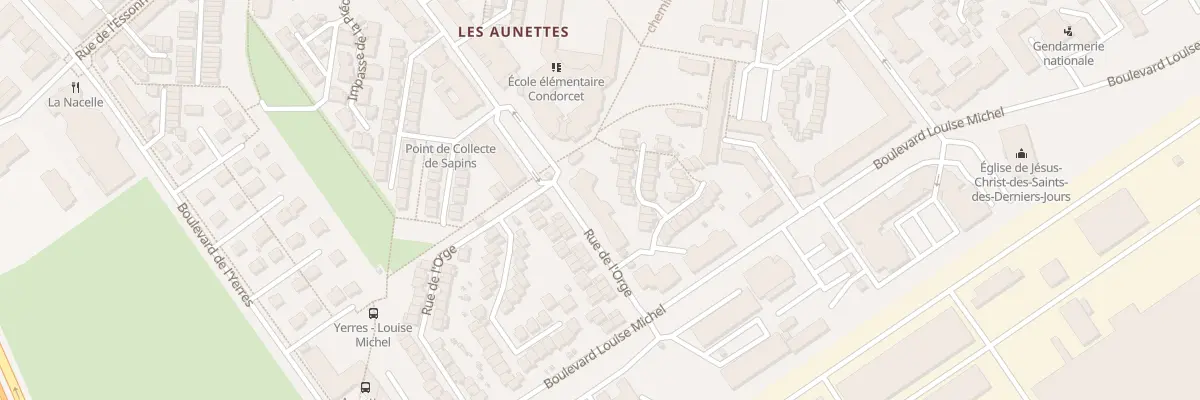 Plan du 11 Rue de l’Orge à Évry-Courcouronnes