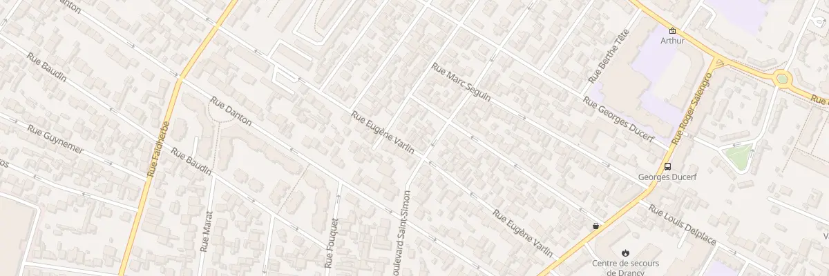 Plan du 48 Rue Eugene Varlin à Drancy