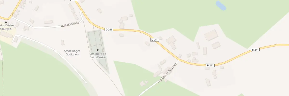 Plan du 2 Les Gibourets à Saint-Désiré