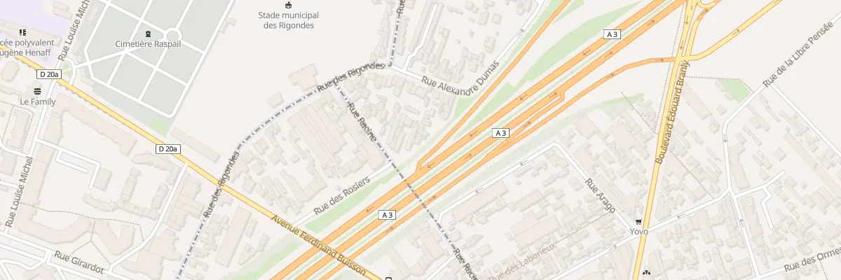 Plan du 111B Rue Alexandre Dumas à Romainville