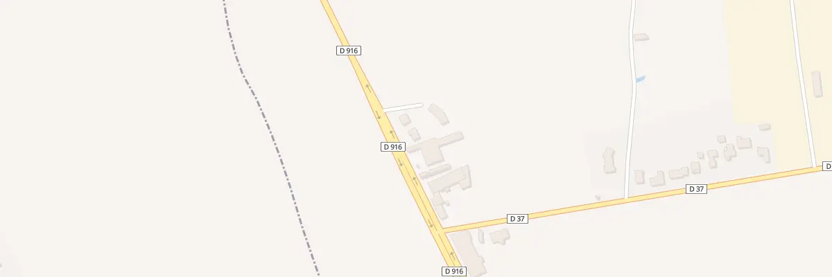 Plan du 1927 D’Rd 916 à Quaëdypre