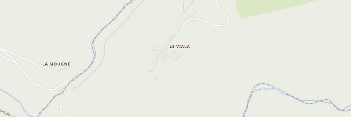 Plan du 5418 Le Viala au Bez