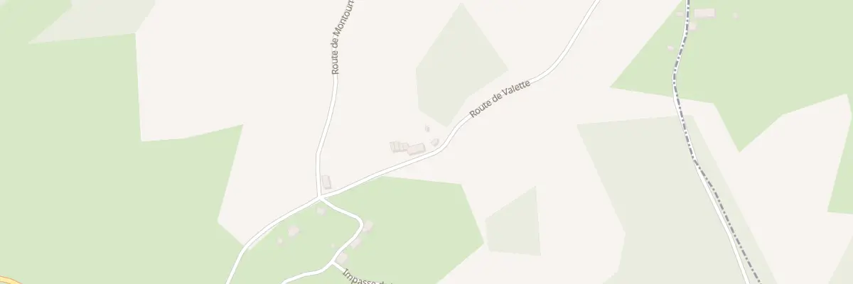 Plan du 5109 A Valette à Margerides
