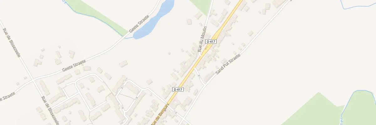 Plan du 117 Rue de Bergues à Esquelbecq