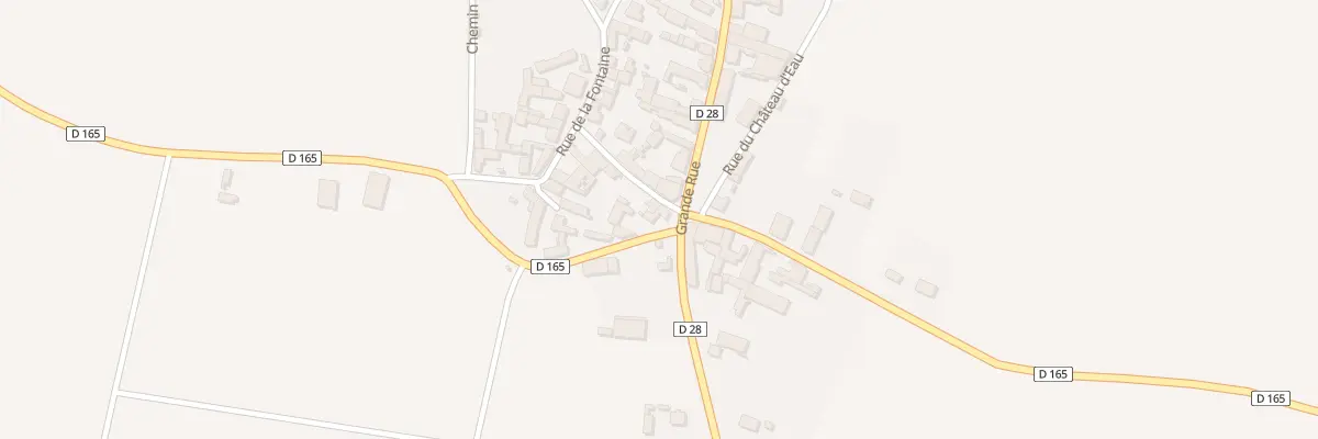Plan du 2 Rue des Marguerites à Égry