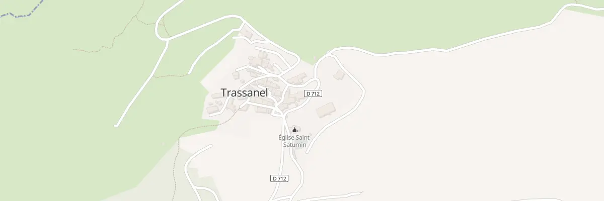 Plan du 15 Le Village à Trassanel