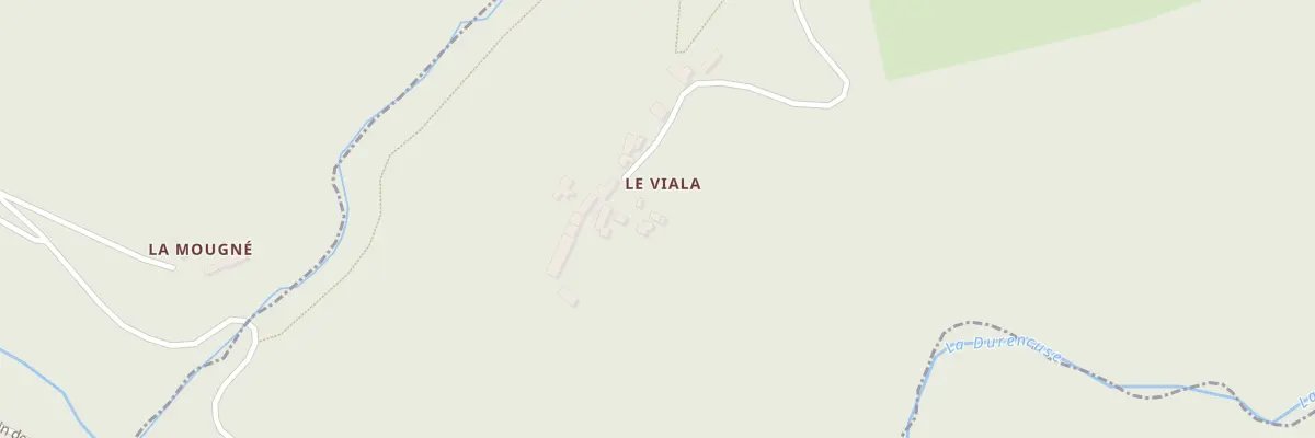 Plan du 5416 Le Viala au Bez