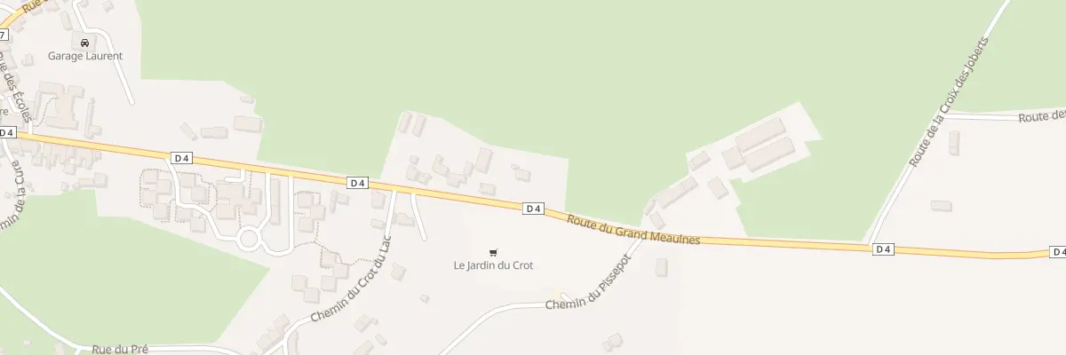 Plan du 35 Rue du Grand Meaulnes à Vesdun