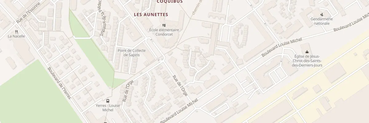 Plan du 12 Imp de l’Orge à Évry-Courcouronnes