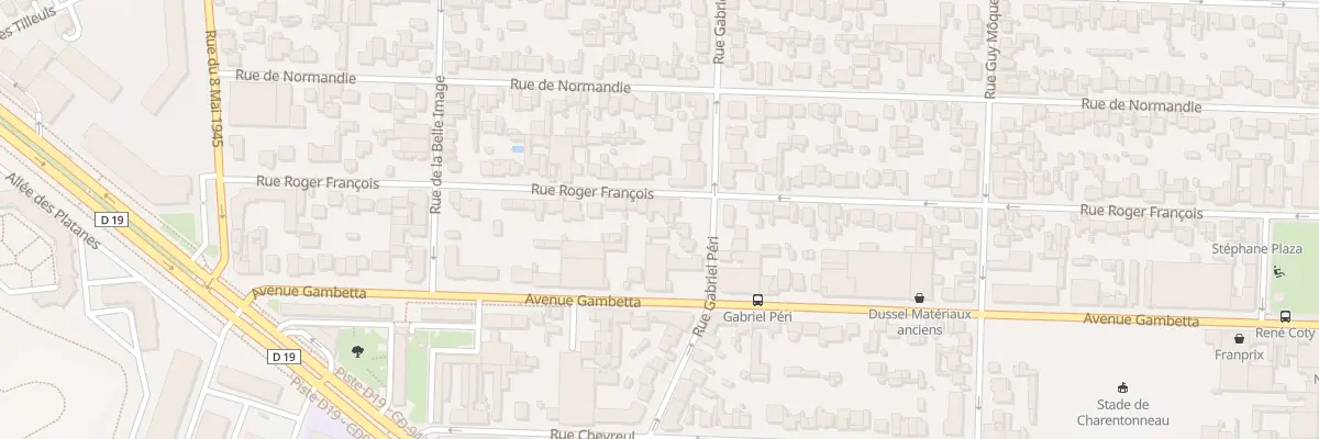 Plan du 50 Rue Roger François à Maisons-Alfort