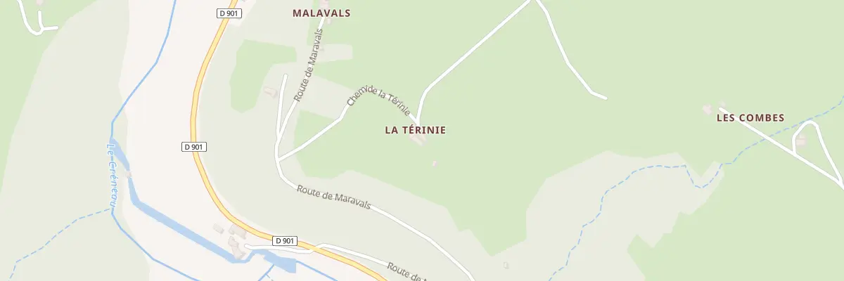 Plan du 5205 La Tarrinie à Nauviale