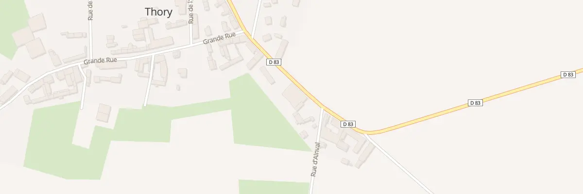 Plan du 4 Rue de Sauvillers à Thory