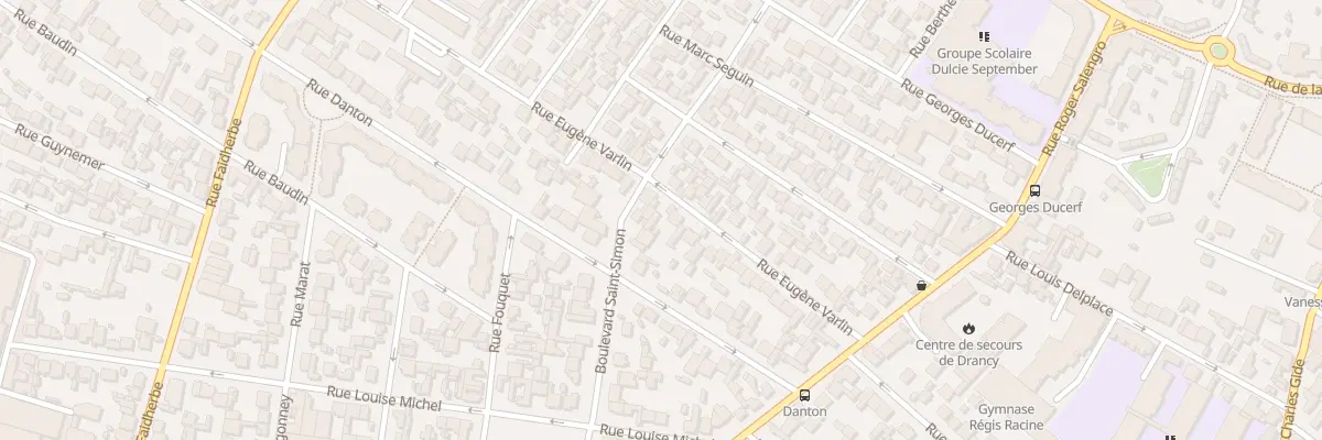 Plan du 37 Rue Eugene Varlin à Drancy