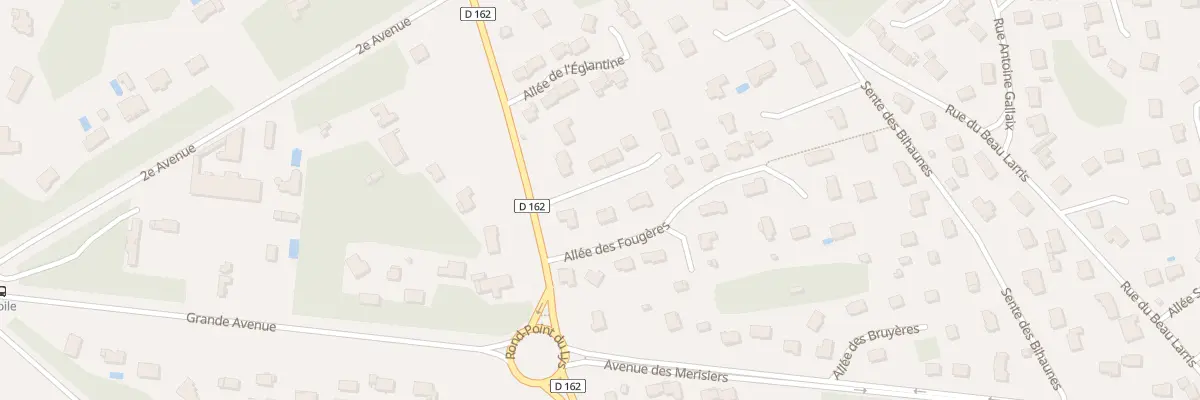 Plan du 3 All des Fougeres à Lamorlaye