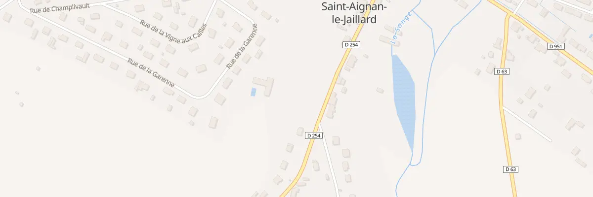 Plan du 22 Rue de Villemurlin à Saint-Aignan-le-Jaillard