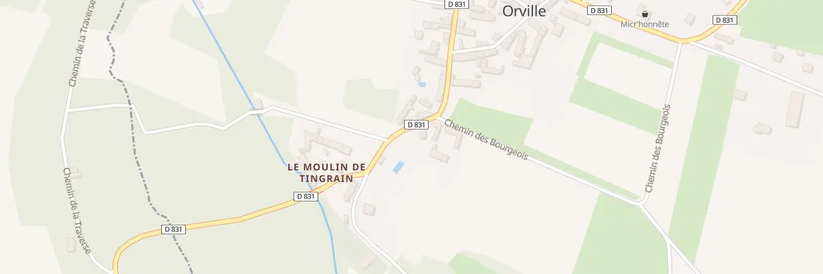 Plan du 12 Rue de l’Essonne à Orville