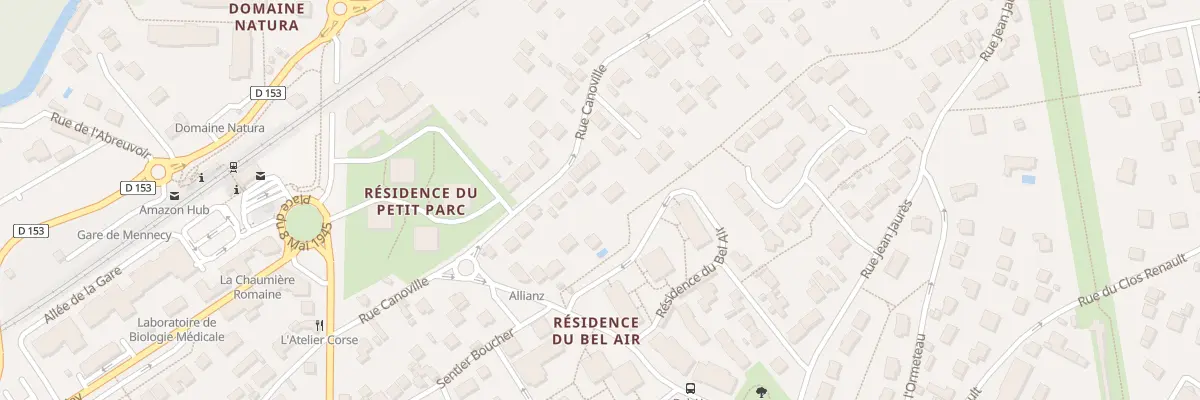 Plan du 40 Rue Canoville à Mennecy