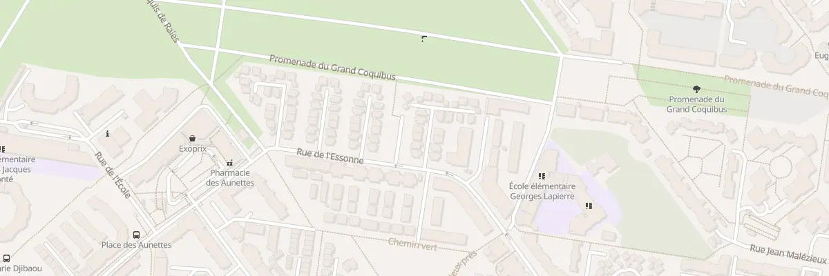 Plan du 35Q Rue de l’Essonne à Évry-Courcouronnes