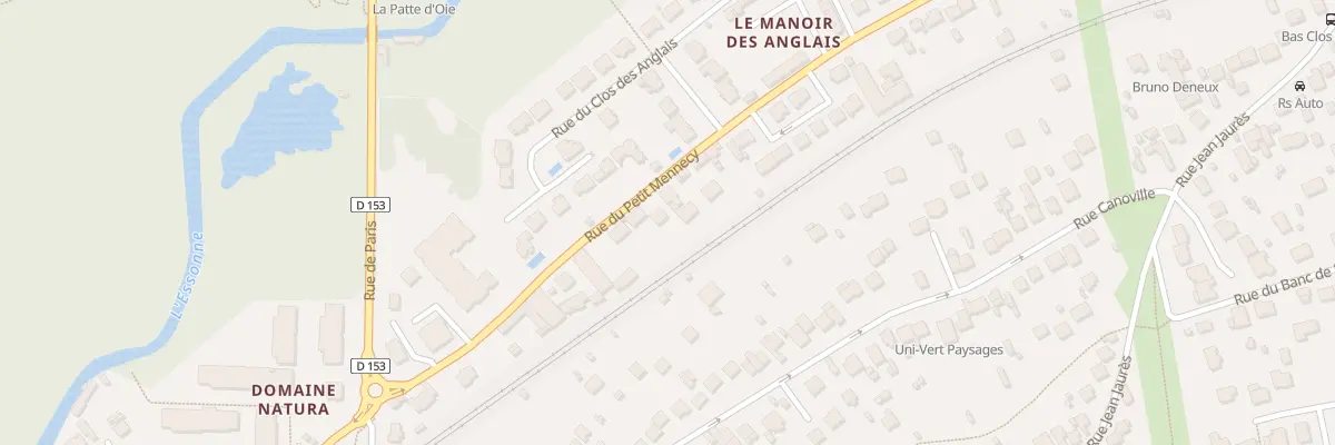Plan du 12B Rue du Petit Mennecy à Mennecy