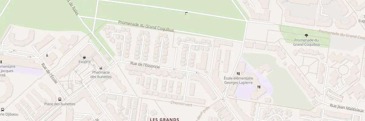 Plan du 35R Rue de l’Essonne à Évry-Courcouronnes