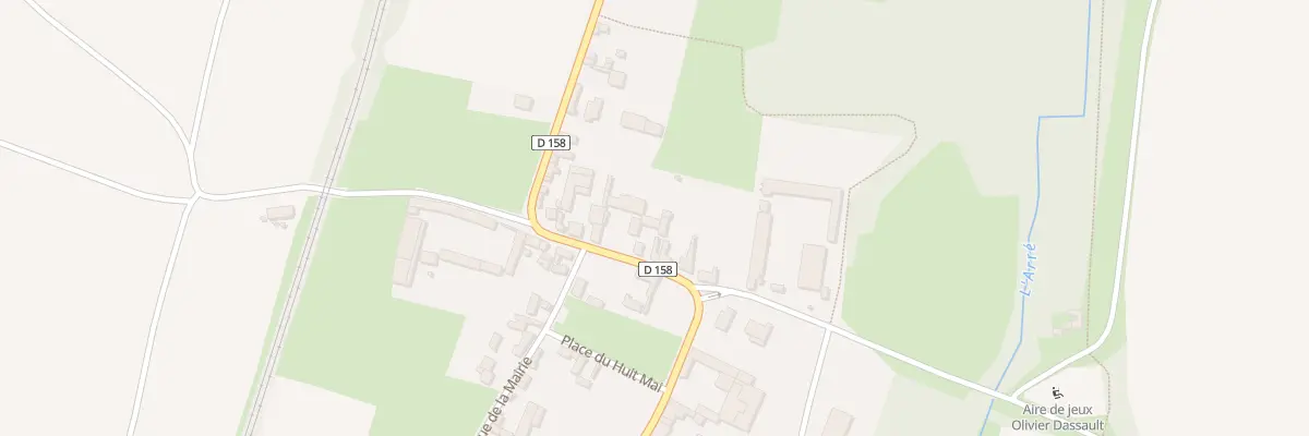 Plan du 7 Rue de Beauvais à Valescourt