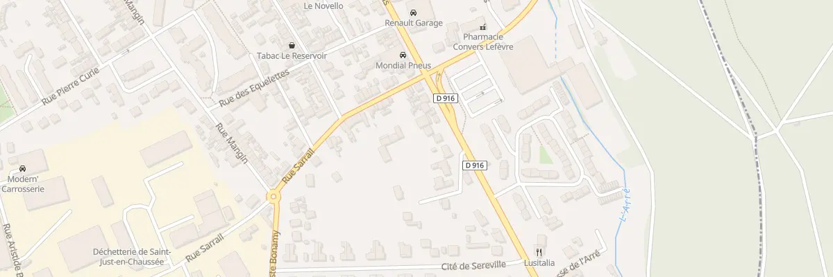 Plan du 144B Rue de Paris à Saint-Just-en-Chaussée