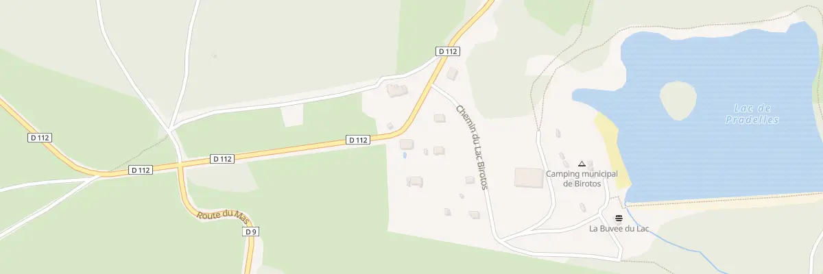 Plan du 5180 Birotos à Pradelles-Cabardès
