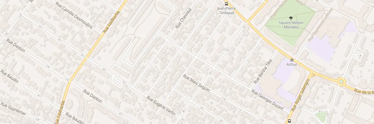 Plan du 34 Rue Jean Jacques Rousseau à Drancy