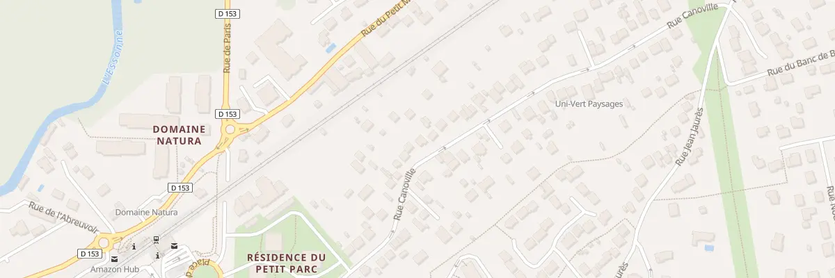 Plan du 29T Rue Canoville à Mennecy