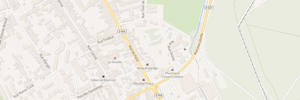 Plan du 83 Rue de Paris à Saint-Just-en-Chaussée