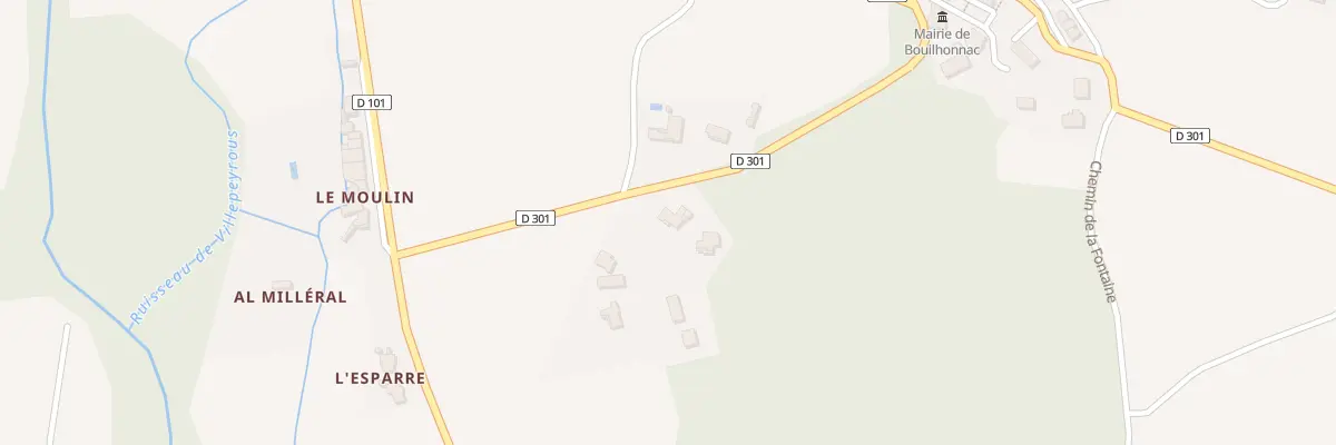 Plan du 5106 Che de l’Olivette à Bouilhonnac