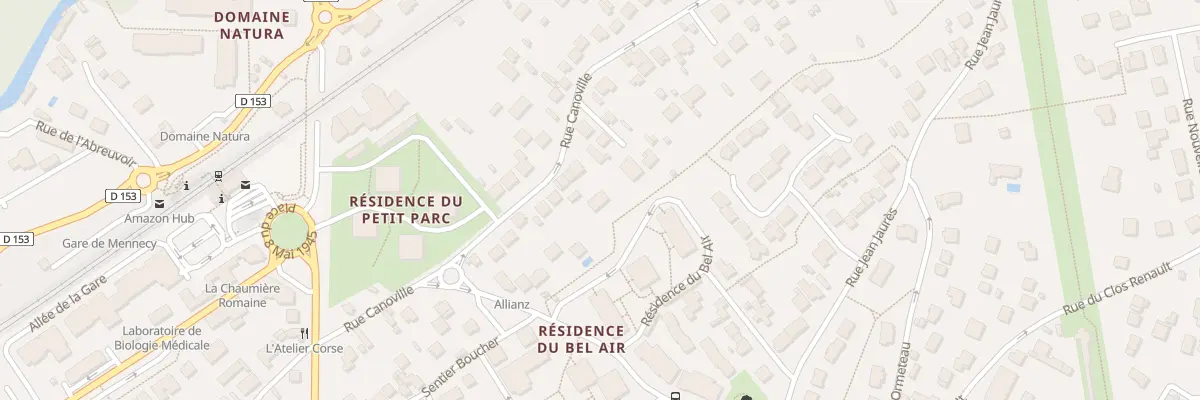 Plan du 42 Rue Canoville à Mennecy