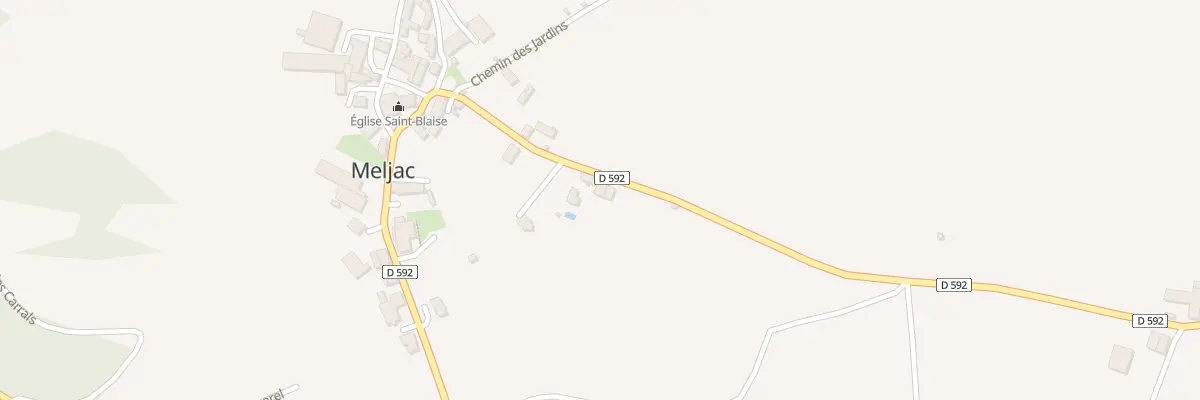 Plan du 5108 Meljac à Meljac