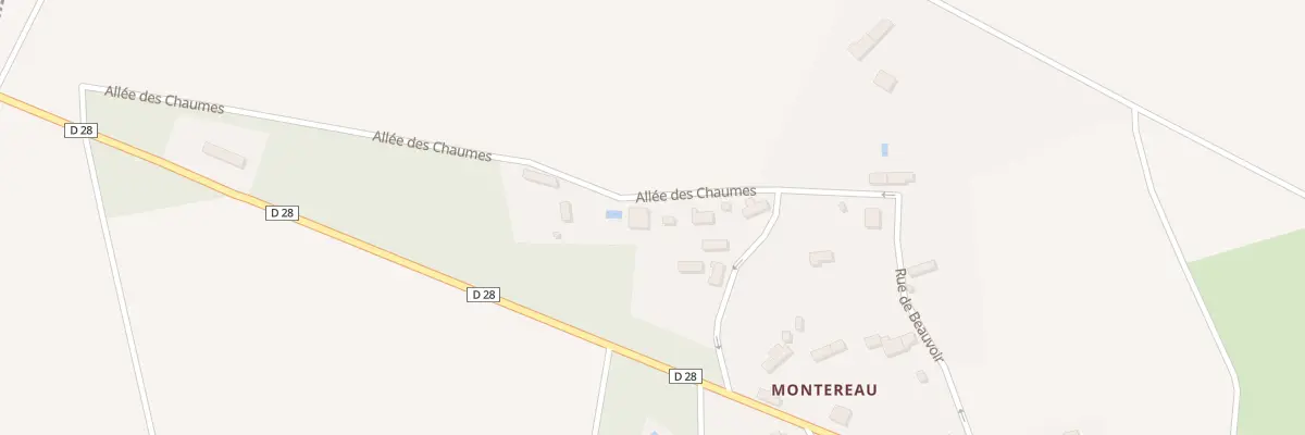 Plan du 257 Montereau Village à Saint-Germain-des-Bois
