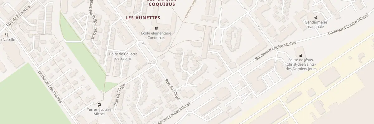 Plan du 34 Imp de l’Orge à Évry-Courcouronnes