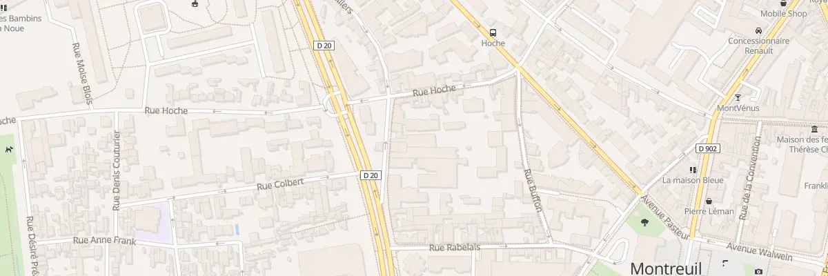 Plan du 98 Rue Alexis Pesnon à Montreuil
