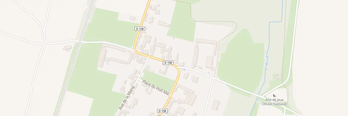 Plan du 11 Rue de Beauvais à Valescourt