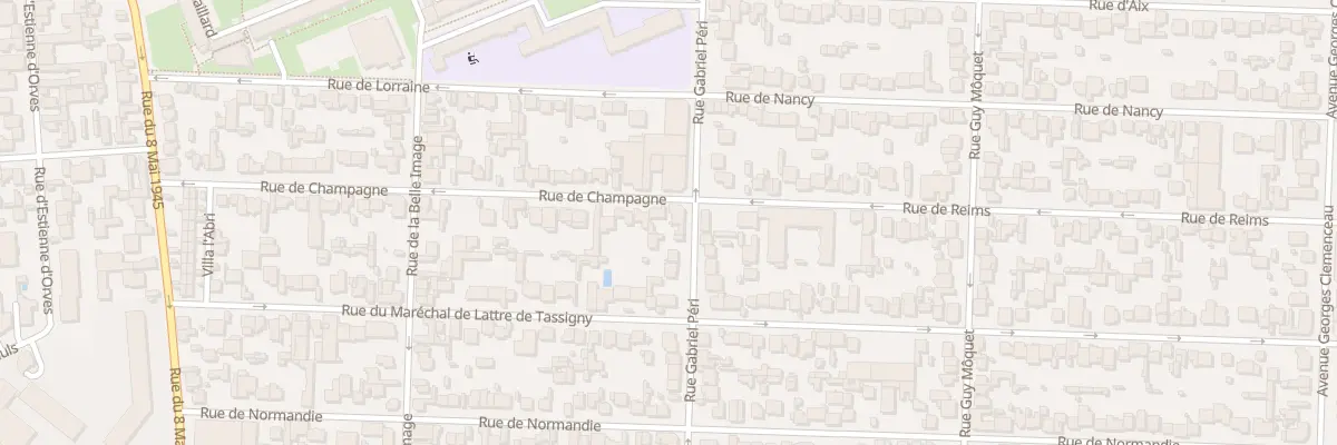 Plan du 60 Rue de Champagne à Maisons-Alfort