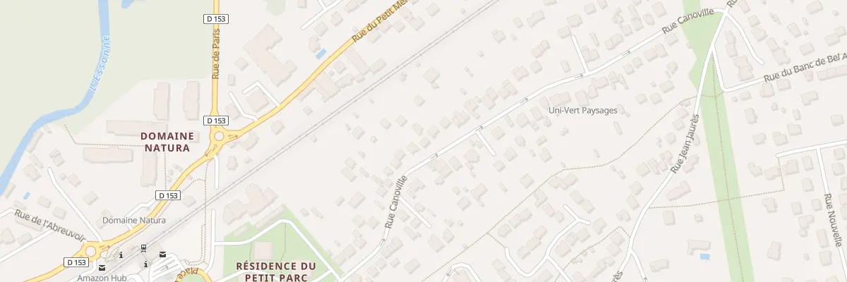 Plan du 31 Rue Canoville à Mennecy