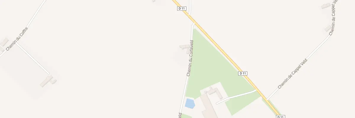 Plan du 1209 Che du Corteveld à Wemaers-Cappel