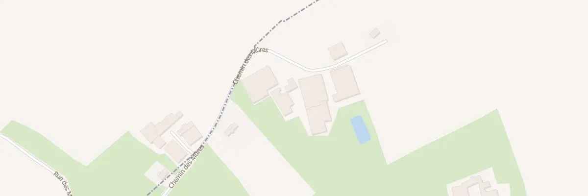 Plan du 740 Che des Mures à Sercus