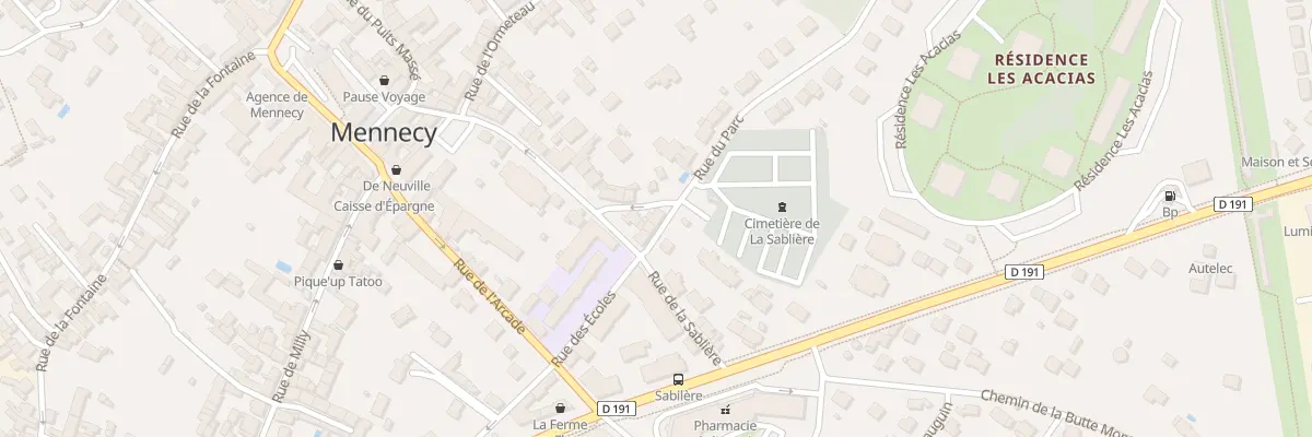 Plan du 4 Rue des Sablons à Mennecy