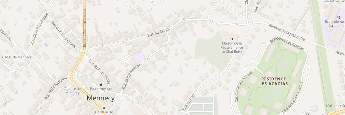 Plan du 26 Rue de l’Ormeteau à Mennecy