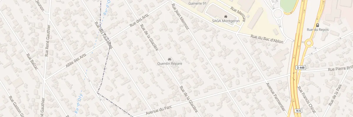 Plan du 35 Rue de la Glacière à Montgeron