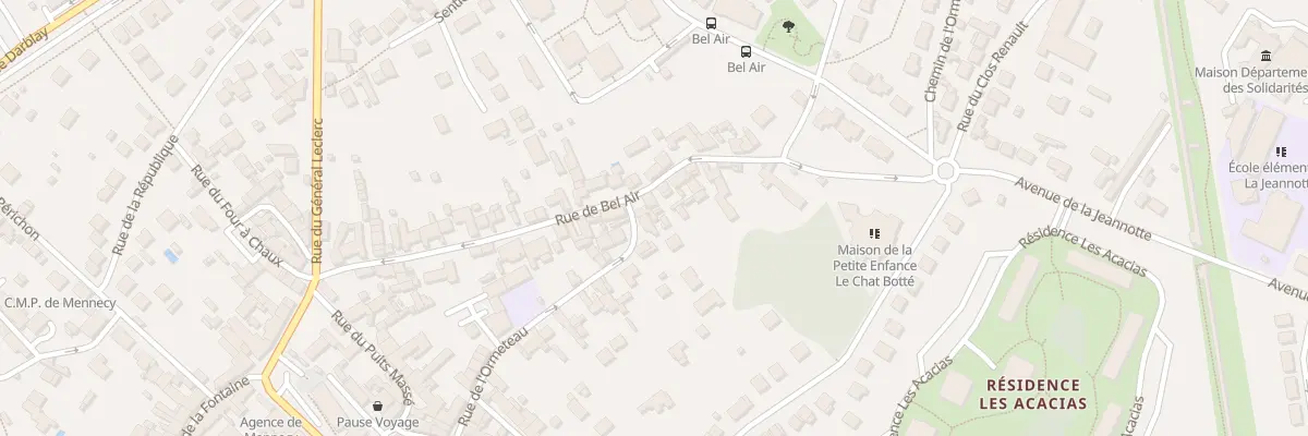 Plan du 32 Rue de l’Ormeteau à Mennecy