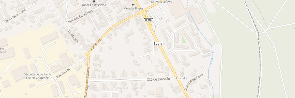 Plan du 150T Rue de Paris à Saint-Just-en-Chaussée