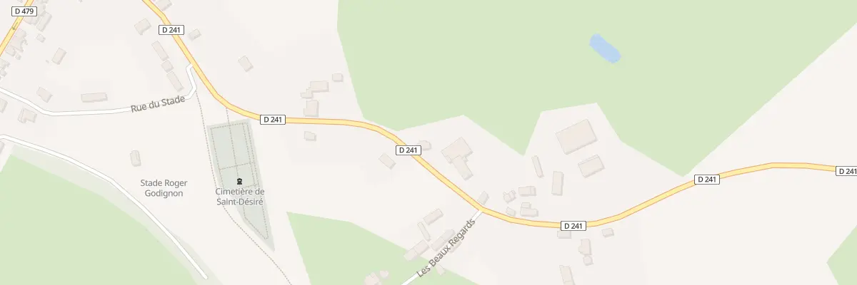Plan du 3 Les Gibourets à Saint-Désiré