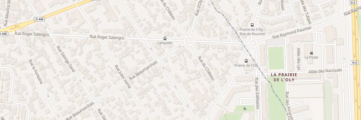 Plan du 42B Rue Beaumarchais à Vigneux-sur-Seine