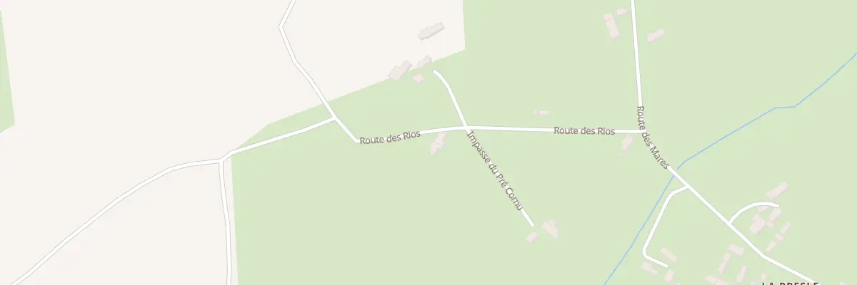 Plan du 297 La Presle à Vesdun