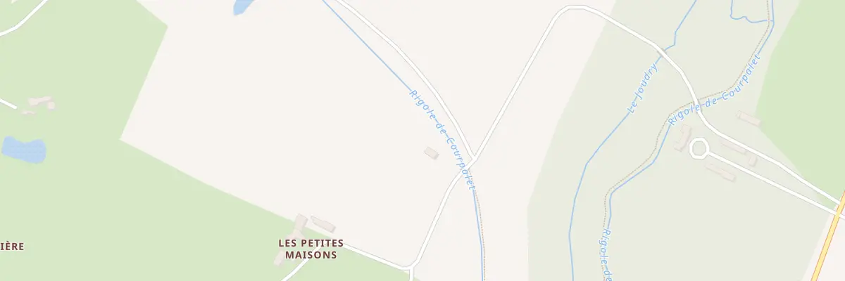 Plan du 64 Rte des Petites Maisons à Vieilles-Maisons-sur-Joudry